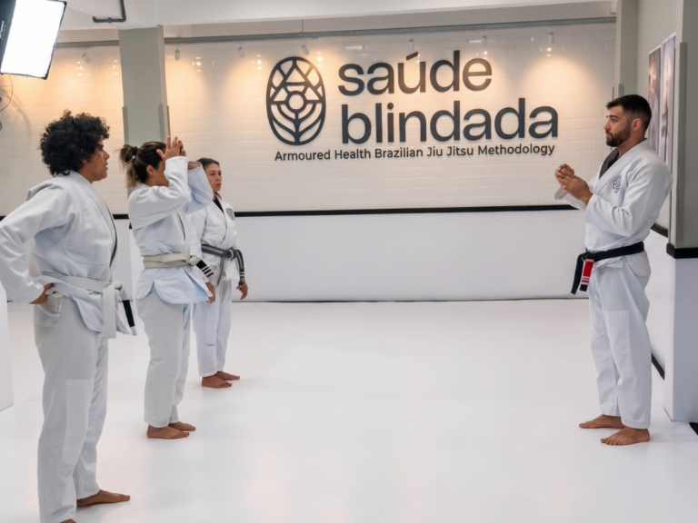 Complexo Saúde Blindada - Academia de Jiu-Jítsu e Bem-Estar em Vila Velha, ES Aula de Defesa Pessoal Feminina no Complexo Saúde Blindada Vila Velha ES